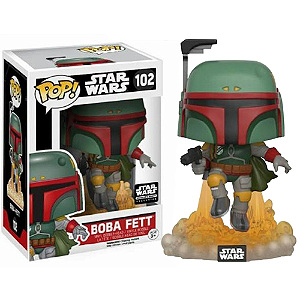 Funko Pop! Television Star Wars Boba Fett 102 Exclusivo