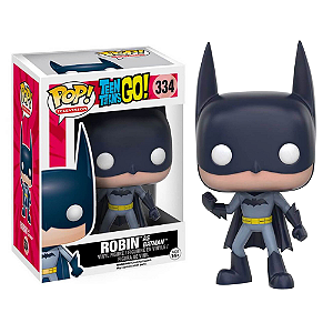 Funko Pop! Television Jovens Titas / Teen Titans Go! Robin As Batman 334 Exclusivo