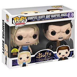 Funko Pop! Television Vampire Buffy And Vampire Angel 2 Pack Exclusivo