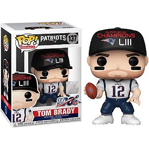 Funko Pop! Football NFL Patriots Tom Brady 137 Exclusivo