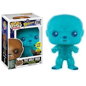 Funko Pop! Filmes Monsters The Wolf Man 114 Exclusivo Glow