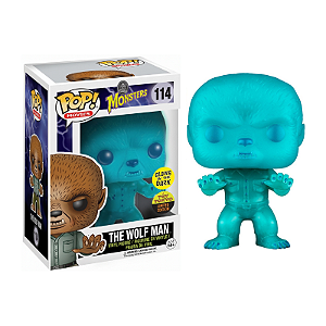 Funko Pop! Filme Monstros The Wolf Man 114 Exclusivo Glow