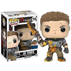 Funko Pop! Games Gears Of War Jd Fenix 114 Exclusivo