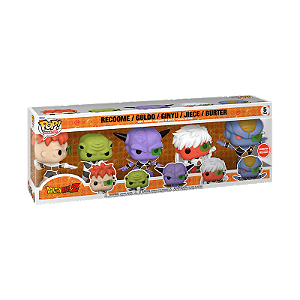 Funko Pop! Animation Dragon Ball Z Recoome Guldo Ginyu Jiece Burter 5 Pack Exclusivo