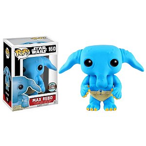 Funko Pop! Television Star Wars Max Rebo 160 Exclusivo