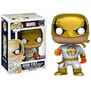 Funko Pop! Marvel Iron Fist Gold 188 Exclusivo