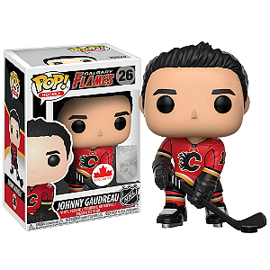 Funko Pop! Hockey Flames Johnny Gaudreau 26 Exclusivo