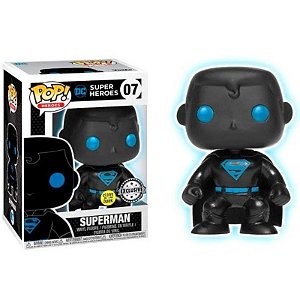 Funko Pop! Heroes Dc Super Heroes Superman 07 Exclusivo Glow