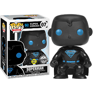Funko Pop! Heroes Dc Super Heroes Superman 07 Exclusivo Glow