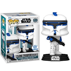 Funko Pop! Television Star Wars Clone Trooper 689 Exclusivo
