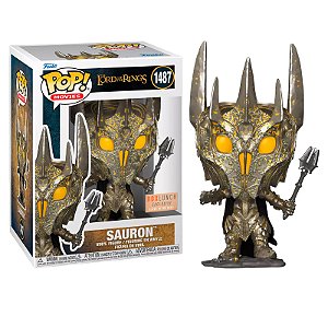 Funko Pop! Filme Lord Of The Rings Senhor dos Aneis Sauron 1487 Exclusivo Glow