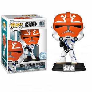 Funko Pop! Television Star Wars 332nd Company Trooper 681 Exclusivo