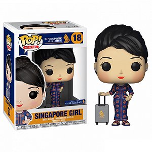 Funko Pop! Ad Icons Singapore Airlines Singapore Girl 18 Exclusivo