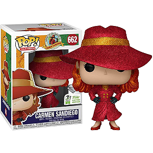 Funko Pop! Television Carmen Sandiego 662 Exclusivo Diamond