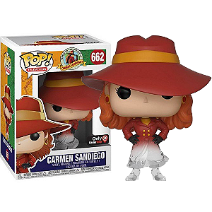 Funko Pop! Television Carmen Sandiego 662 Exclusivo Translucido