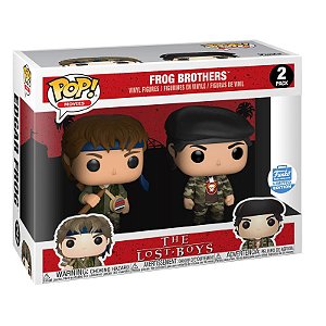 Funko Pop! Filmes The Lost Boys Frog Brothers 2 Pack Exclusivo