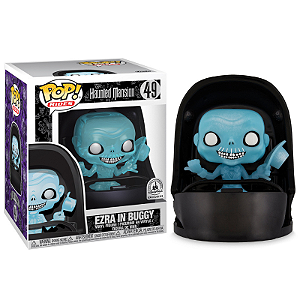 Funko Pop! Rides Disney A Mansão Mal Assombrada Ezra In Buggy 49 Exclusivo