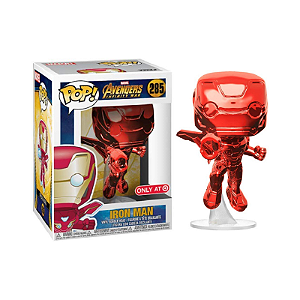 Funko Pop! Marvel Homem de Ferro / Iron Man 285 Exclusivo Red Chrome