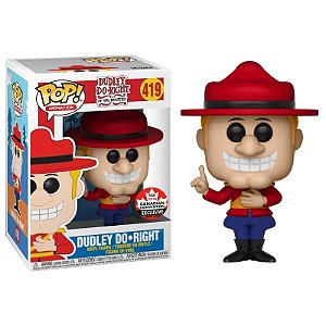 Funko Pop! Animation Dudley Do-Right 419 Exclusivo
