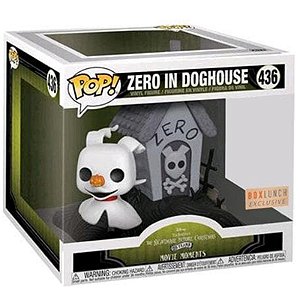 Funko Pop! Disney O Estranho Mundo de Jack Zero In Doghouse 436 Exclusivo