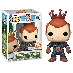 Funko Pop! Camp Fundays Freddy Funko Is Captain America SE Exclusivo