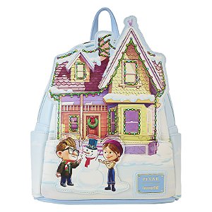 Loungefly Mini Backpack Disney Up House Holiday Light