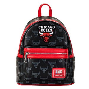 Loungefly Mini Backpack NBA Chicago Bulls Logo