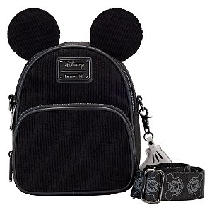 Loungefly Mini Backpack Disney Mickey Mouse Classic Corduroy Convertible