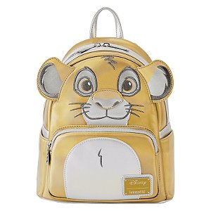 Loungefly Mini Backpack Disney Platinum Simba