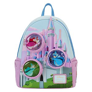 Loungefly Mini Backpack Disney vitral do Castelo da Bela Adormecida