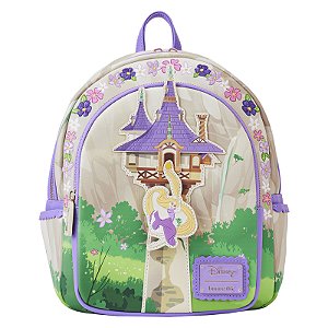 Loungefly Mini Backpack Disney Rapunzel emaranhada balançando na minimochila