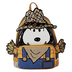 Loungefly Mini Backpack Peanuts Snoopy Scarecrow