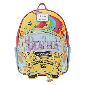Loungefly Mini Backpack The Beatles Magical Mystery Tour Bus