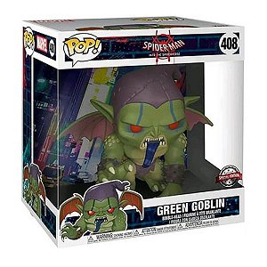 Funko Pop! Marvel Homem Aranha / Spider Man Green Goblin 408 Exclusivo