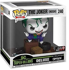 Funko Pop! Heroes Deluxe Super Villains Coringa The Joker Hush 240 Exclusivo