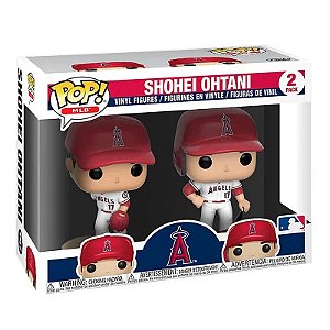 Funko Pop! MLB White Jersey Los Angeles  Shohei Ohtani 2 Pack Exclusivo