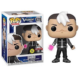 Funko Pop! Animation Voltron Shiro 478 Exclusivo Glow