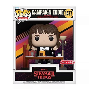 Funko Pop! Deluxe Stranger Things Campaign Eddie 1477 Exclusivo