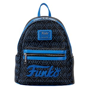 Loungefly Mini Backpack Funko Logo Black