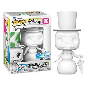 Funko Pop! Disney Snowman Jack 1317 Exclusivo D.I.Y.