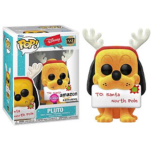 Funko Pop! Disney Pluto 1227 Exclusivo Flocked