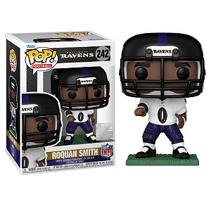 Funko Pop! Football NFL Ravens Roquan Smith 242 Exclusivo