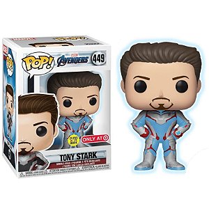 Funko Pop! Marvel Avengers Tony Stark 449 Exclusivo Glow