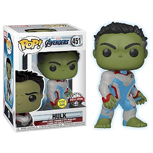 Funko Pop! Marvel Avengers Hulk 451 Exclusivo Glow