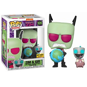 Funko Pop! Animation Invader Zim GIR Eating Pizza 1332 Exclusivo - Moça do  Pop - Funko Pop é aqui!