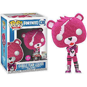 Funko Pop! Games Fortnite Cuddle Team Leader 430 Exculsivo Flocked