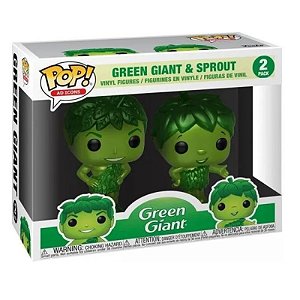 Funko Pop! Ad Icons Green Giant & Sprout 2 Pack
