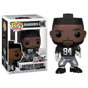 Funko Pop! Football NFL Raiders Antonio Brown 136 Exclusivo