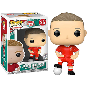 Funko Pop! Football / Futebol Jordan Henderson 26 Exclusivo