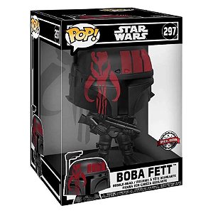 Funko Pop! Television Star Wars Boba Fett 297 Exclusivo 10 Polegadas